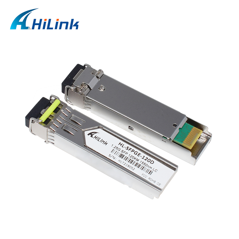 1.25Gb/s BIDI SFP πομποδέκτης με λέιζερ DFB και δέκτη APD για μετάδοση 120km σε εμπορικό εύρος θερμοκρασίας