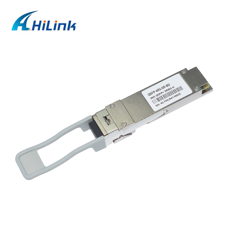 40Gb/s 100m QSFP+ Μονάδα οπτικών ινών Bi-Di Duplex LC Hot Pluggable 850/900nm MMF