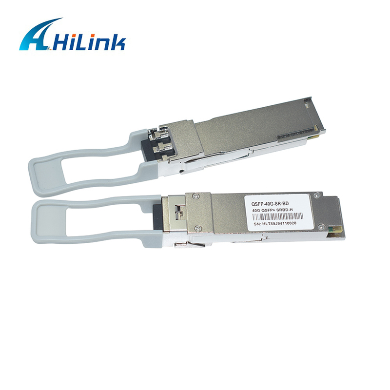 40Gb/s 100m QSFP+ Μονάδα οπτικών ινών Bi-Di Duplex LC Hot Pluggable 850/900nm MMF
