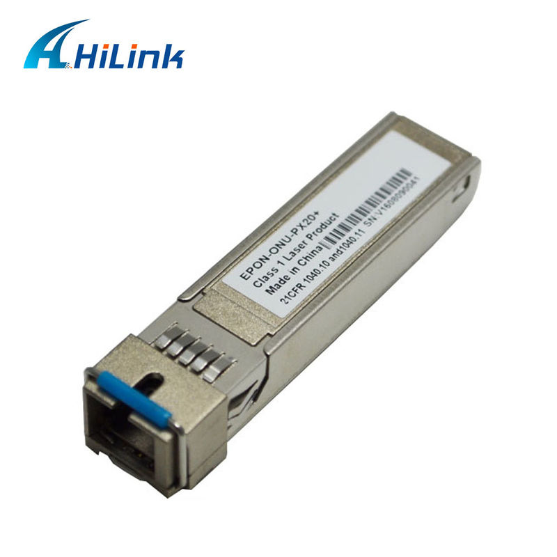 1.25G EPON ONU SFP Transceiver με υποδοχέα SC/UPC για απόσταση 20KM και εύρος θερμοκρασίας 0 °C ~ +70 °C