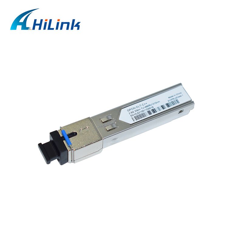 GPON OLT Transceiver SFP Module με έξοδο 8dBm 9dBm και ταχύτητα δεδομένων 2,5G