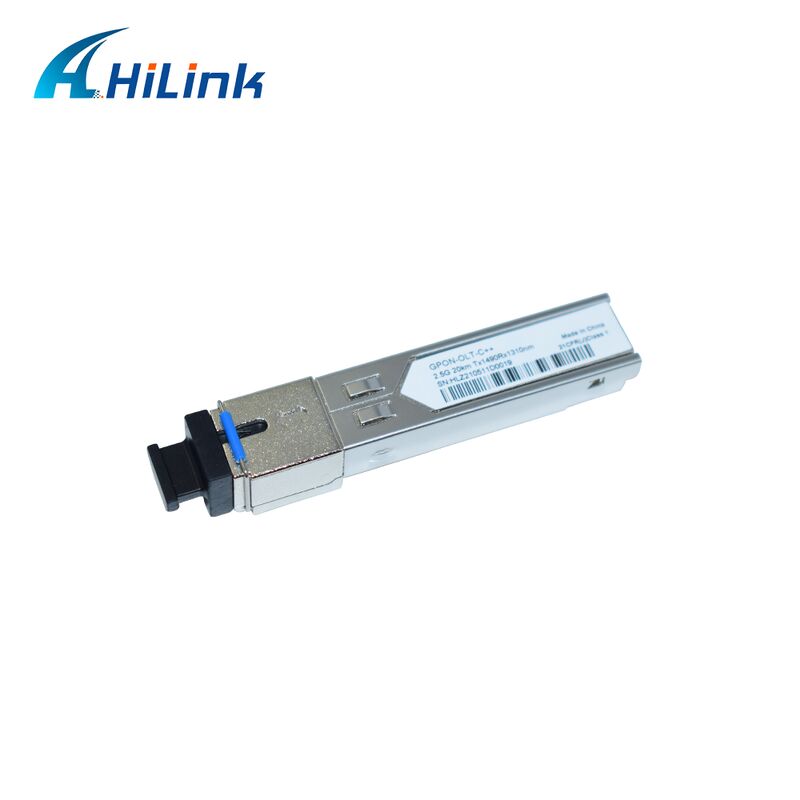 GPON OLT Transceiver SFP Module με έξοδο 8dBm 9dBm και ταχύτητα δεδομένων 2,5G