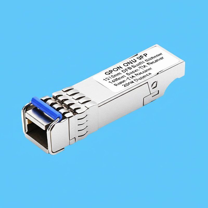 GPON ONU SFP Transceiver με 1310nm DFB Burst Mode Transmitter και 1490nm Super-TIA Receiver για απόσταση 20KM