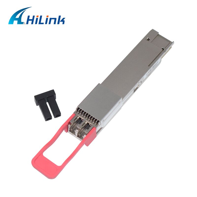 Μονάδα οπτικού δέκτη Hilink 400G QSFP-DD ER4 με μετάδοση 40km και ευαισθησία OMA <-14dBm συμβατή με το RoHS