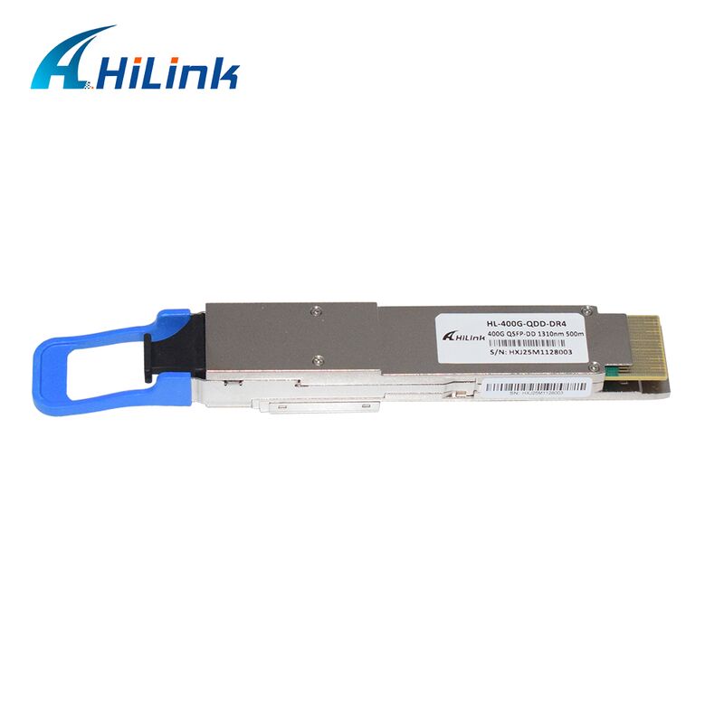 Οπτικός πομποδέκτης Hilink HL-400G-QDD-DR4 400Gb/s 500M QSFP-DD DR4 MPO-12 Συμβατή μονάδα