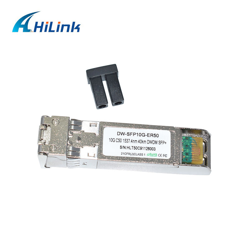 Χιλίνκ 10Gb SFP+ DWDM SFP 100GHz CH17~61 Προαιρετικό 40km Transceiver Οπτική Μονάδα Duplex LC Εμπορική Βιομηχανική