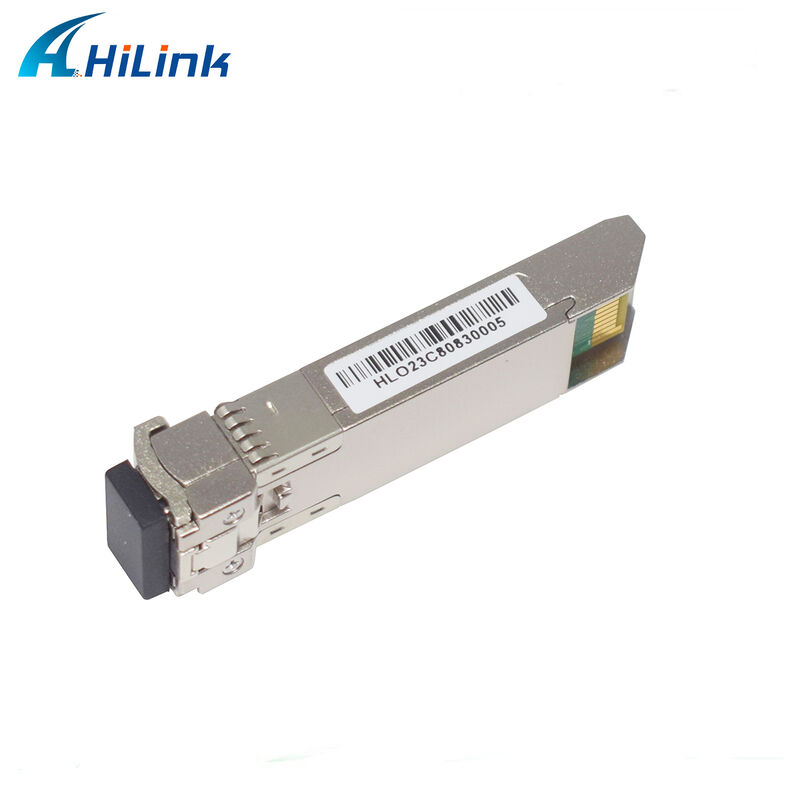 Χιλίνκ 10Gb SFP+ DWDM SFP 100GHz CH17~61 Προαιρετικός 80km Transceiver Οπτική Μονάδα Duplex LC Εμπορική Βιομηχανική