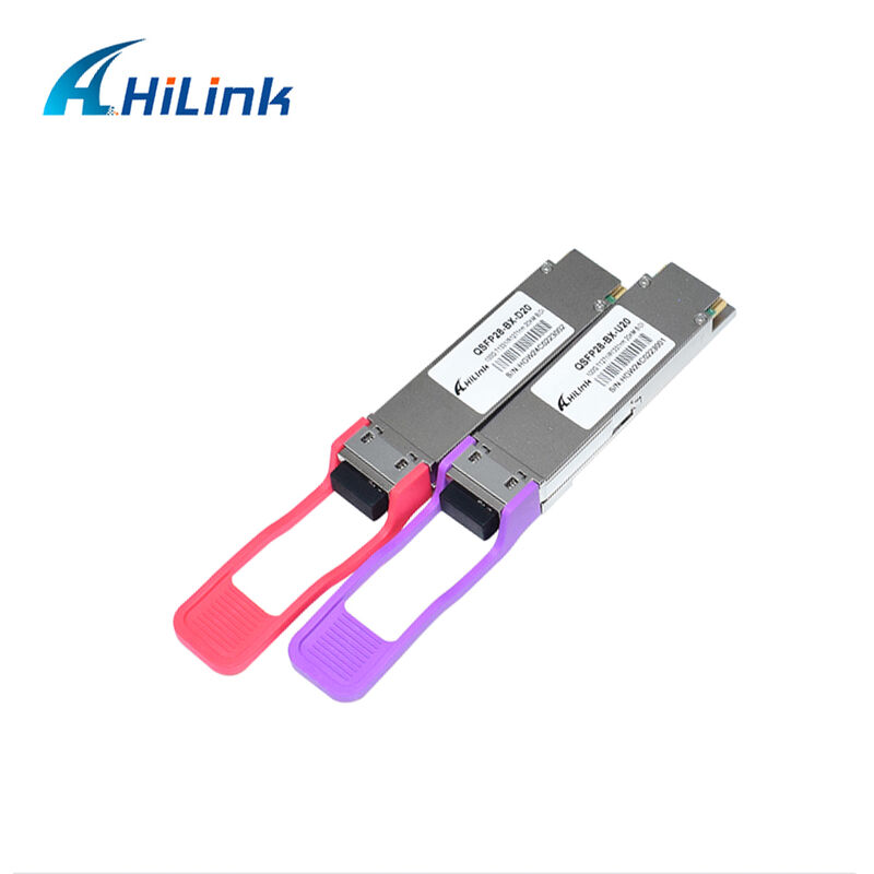 Οπτική μονάδα πομποδέκτη Hilink HL-QSFP28-100G-UD-20 100Gb/s 20km QSFP28 BIDI LR1 με σύνδεση LC Hot Pluggable
