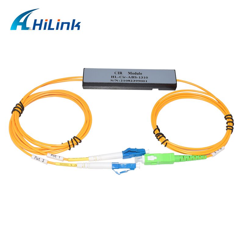 HL-Cir-1310 3-Port Circulator Port1&Port3-LC/UPC Port2-SC/APC 1310nm/1550nm/1610nm ABS Box για Κέντρο Δεδομένων