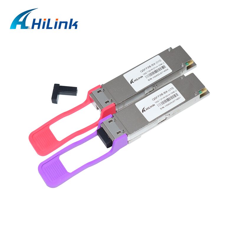 Οπτική μονάδα πομποδέκτη Hilink HL-QSFP28-100G-UD-10 100Gb/s QSFP28 LR BIDI 10km Single Lambda