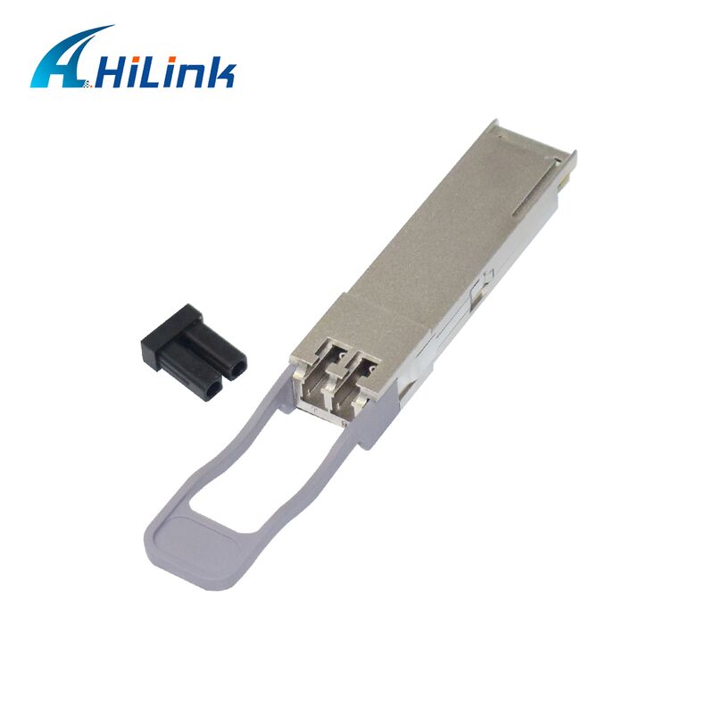 Οπτική μονάδα πομποδέκτη Hilink 100G QSFP28 με απόσταση 100 χλμ., ρυθμό δεδομένων 100G και συμμόρφωση ZR4+