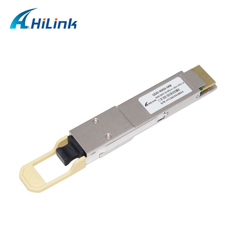 Hilink QDD-400G-SR8 Multi-mode 850nm 400G BASE-SR8 QSFP-DD Transceiver, With Diagnostic Monitoring