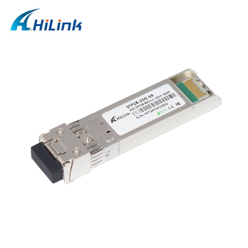 HL-SFP28-25G-SR 25G SFP28 SR Δύο δέκτη LC με ταχύτητα δεδομένων 25Gbps Απόσταση 100m και μήκος κύματος 850nm