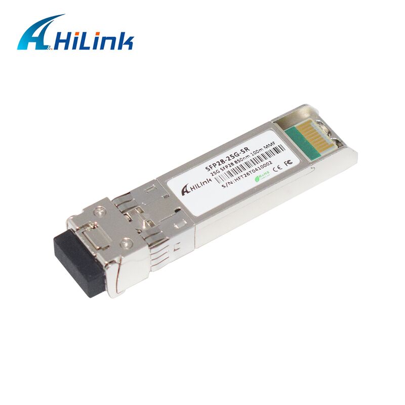 HL-SFP28-25G-SR 25G SFP28 SR Δύο δέκτη LC με ταχύτητα δεδομένων 25Gbps Απόσταση 100m και μήκος κύματος 850nm