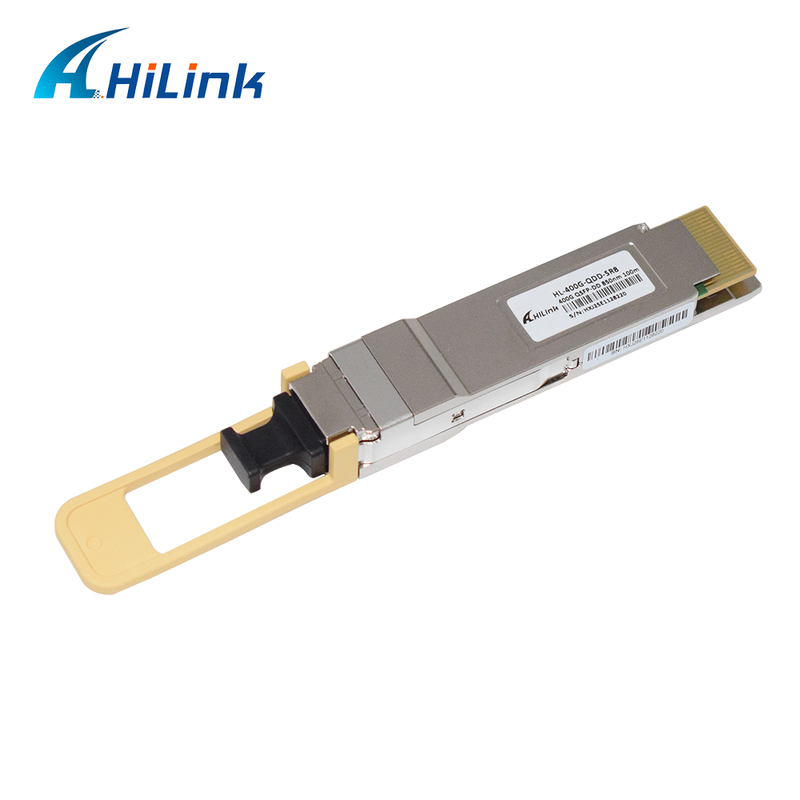 Χιλίνκ QDD-400G-SR8 QSFP-DD Πιστολήπτης 400G Δυνατότητα μεταφοράς δεδομένων 850nm μήκος κύματος MPO-16 Συνδετήρας με διαγνωστική παρακολούθηση
