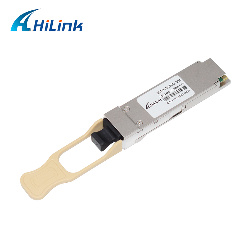 Πομποδέκτης Hilink QSFP56-200G-SR4 200G BASE-SR4 QSFP56 με 850nm πολλαπλών λειτουργιών και διαγνωστική παρακολούθηση
