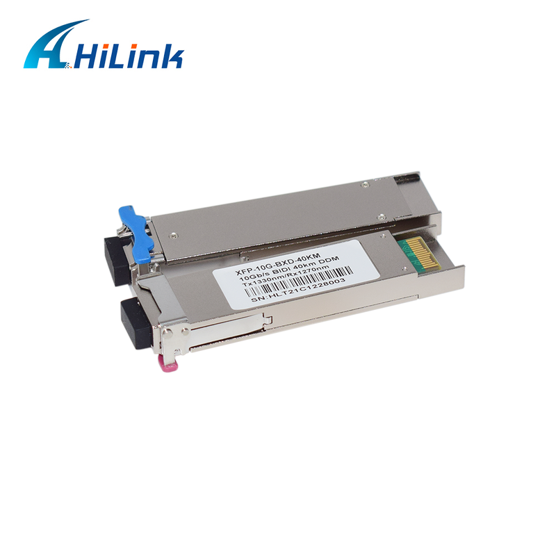 10Gb/s XFP Διοικητικός δέκτης με εμβέλεια 40km και λειτουργία DDM για μεταφορά δεδομένων υψηλής ταχύτητας