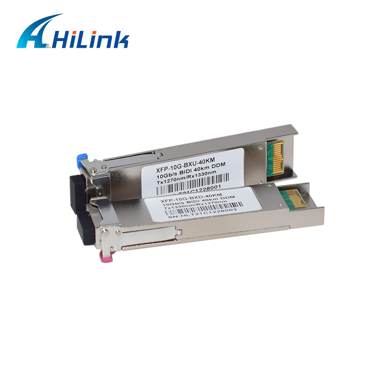 10Gb/s XFP Διοικητικός δέκτης με εμβέλεια 40km και λειτουργία DDM για μεταφορά δεδομένων υψηλής ταχύτητας