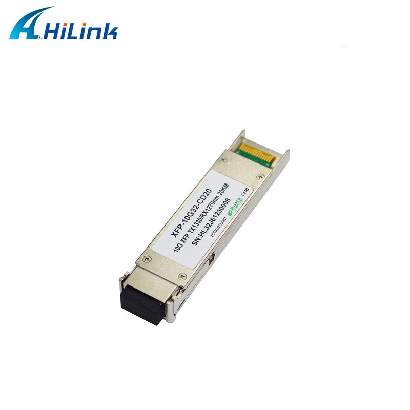 10Gb/s XFP Διοικητικός δέκτης με εμβέλεια 20 km και λειτουργία DDM για εφαρμογές Ethernet 10G