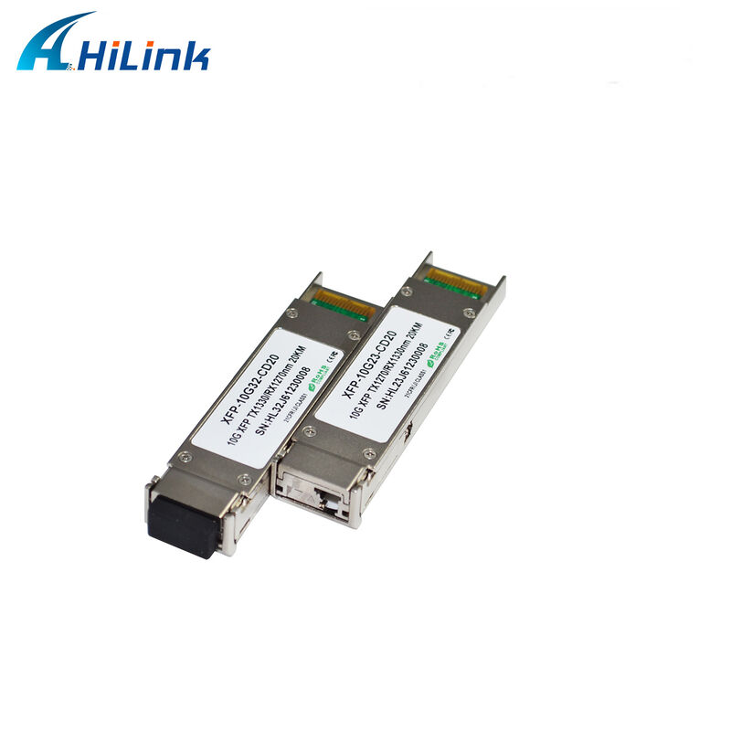 10Gb/s XFP Διοικητικός δέκτης με εμβέλεια 20 km και λειτουργία DDM για εφαρμογές Ethernet 10G