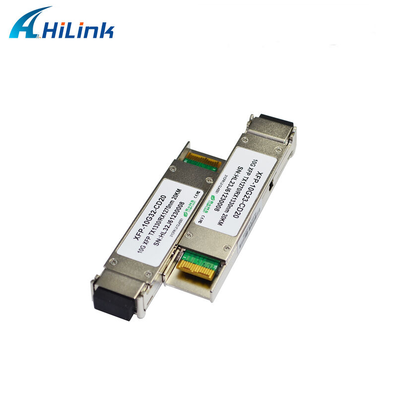10Gb/s XFP Διοικητικός δέκτης με εμβέλεια 20 km και λειτουργία DDM για εφαρμογές Ethernet 10G