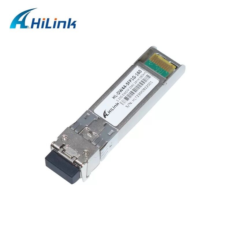 Χιλίνκ συμβατός 1.25G DWDM SFP οπτικός δέκτης με διπλό σύνδεσμο LC για απόσταση 40km/80km/120km/160km