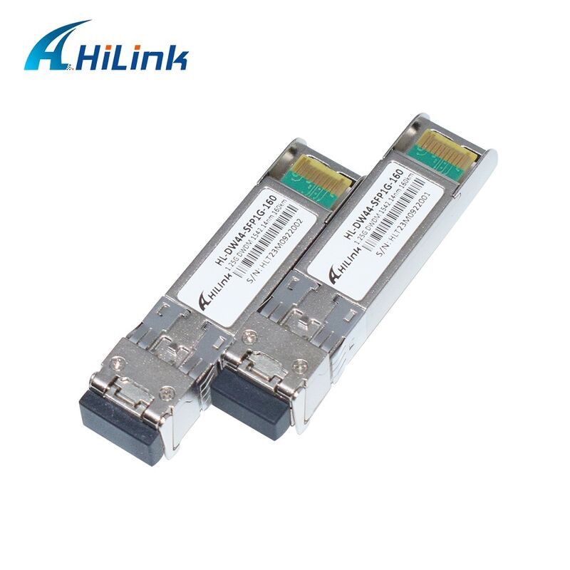 Χιλίνκ συμβατός 1.25G DWDM SFP οπτικός δέκτης με διπλό σύνδεσμο LC για απόσταση 40km/80km/120km/160km