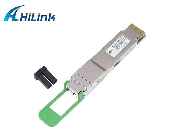 Οπτικός πομποδέκτης 400G QSFP-DD LR4 με μετάδοση 10km, μήκος κύματος 1310nm και σύνδεσμο Duplex LC