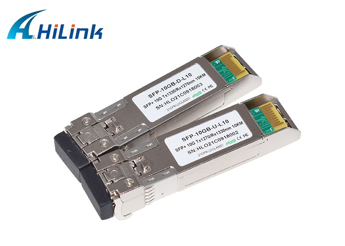 10G BiDi SFP+ οπτικός δέκτης με μήκος κύματος 1270/1330nm και απόσταση 10KM για μετάδοση με μία μόνο ίνα
