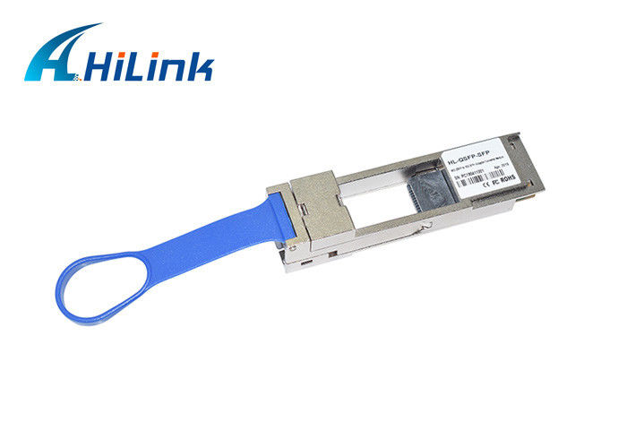 Χαμηλή ενότητα 40G QSFP+ πομποδεκτών οπτικών ινών λογομαχίας μετατροπέων προσαρμοστών στο μετατροπέα προσαρμοστών 10G SFP+
