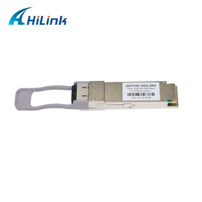 διπλά LC QSFP Gbic οπτικά DOM ενότητας QSFP28 100G ZR4 πομποδεκτών 80km 1310nm SMF