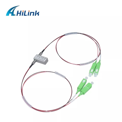 Μηχανικός οπτικός διακόπτης 1310nm 1550nm 900um 0.5M FSW 2x2B SM που κλείνει με το μάνταλο/μη - που κλείνει