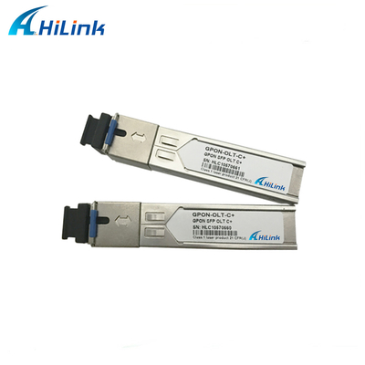 Ενότητα 20KM SC/UPC 1490nm/1310nm SFP 2.5Gbps/1.25Gbps GPON OLT GPON SFP OLT C+