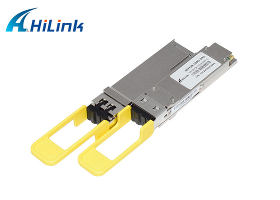 Πομποδέκτης ενιαίο λάμδα 1310nm 500m QSFP28-100G-DR1 QSFP28 διπλό LC