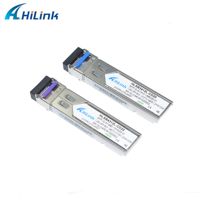 1000BASE DWM BIDI SFP T1310nm/R1490nm 20KM LC/SC SFP Πηρακτήρας DOM