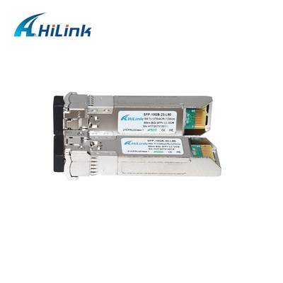 10GBASE BIDI 1490/1550nm SFP+ 10G Ethernet Οπτικός δέκτης μετάδοσης ινών μονό SFP+ BIDI 10G 80KM