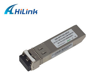 Hilink 10G DWDM 40/80km οπτική ενότητα C21-C60 SFP+ για τους εξοπλισμούς DWDM