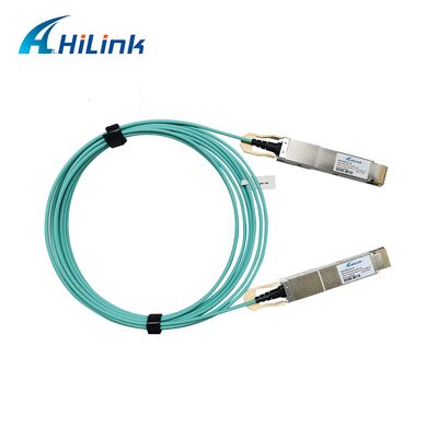 Hilink 400G QSFP-DD σε QSFP-DD Active Optical Cable Συμμόρφωση RoHS AOC