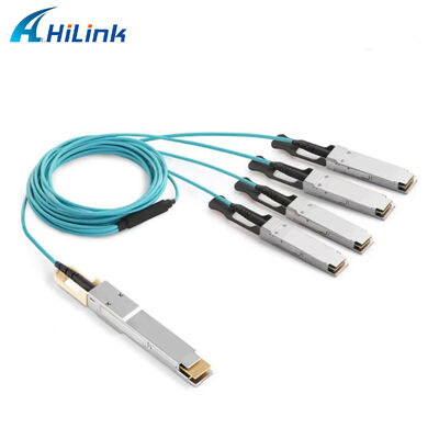 400G σε 4x100G QSFP56-DD Active Optical Cable με Διαγνωστική Παρακολούθηση και Συμμόρφωση RoHS6