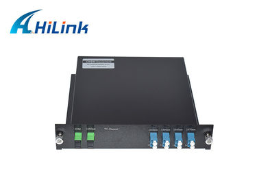 Ενιαία ενότητα 9 ινών CWDM Mux Demux Hilink νέος όρος καναλιών με το κιβώτιο LGX