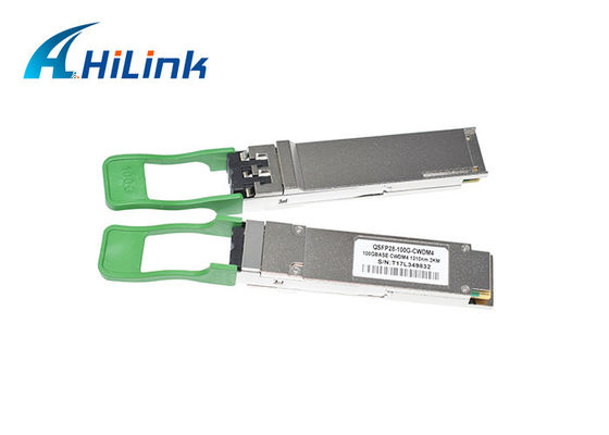 Οπτική ενότητα qsfp-100g-cwdm4-s πομποδεκτών DOM QSFP28 1310nm