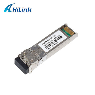 DOM ενότητας C60 1529.55nm 100km LC πομποδεκτών 100KM DWDM DWSFP10G SFP+