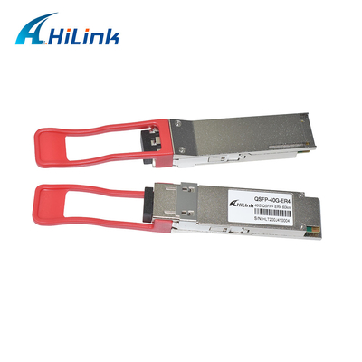 LC ενότητα 40G QSFP 60km ER4 οπτικών ινών πομποδεκτών για FTTX